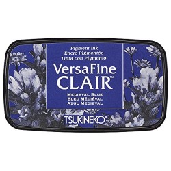 Encre Versafine Clair - Bleu Médiéval